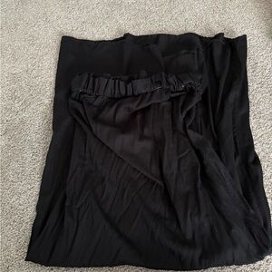 Stark X black strapless dress